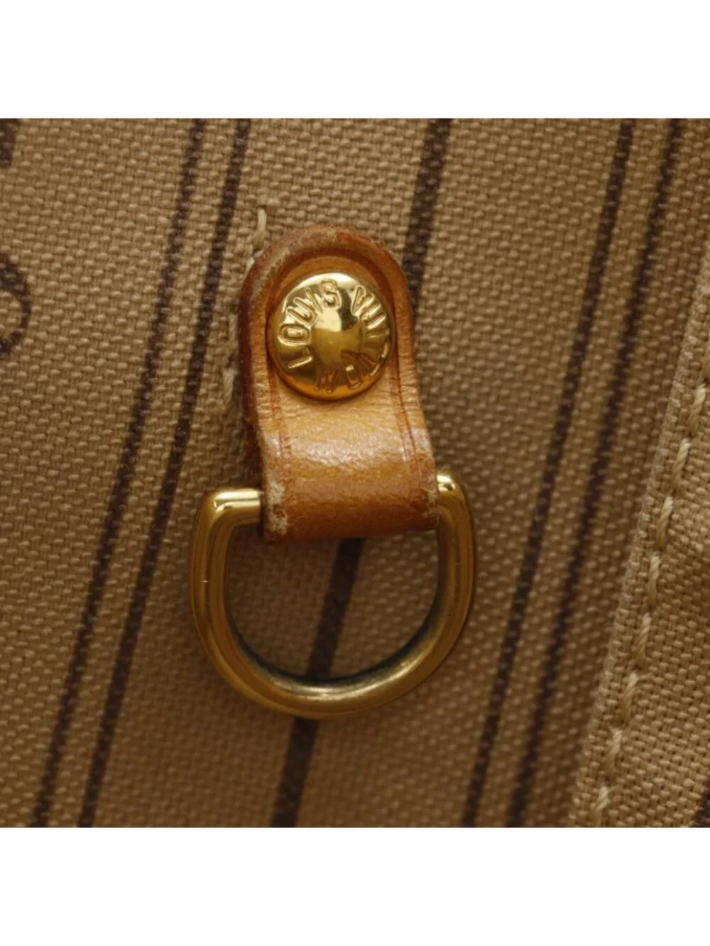 Louis Vuitton Neverfull MM Monogram Canvas Brown Tote Bag